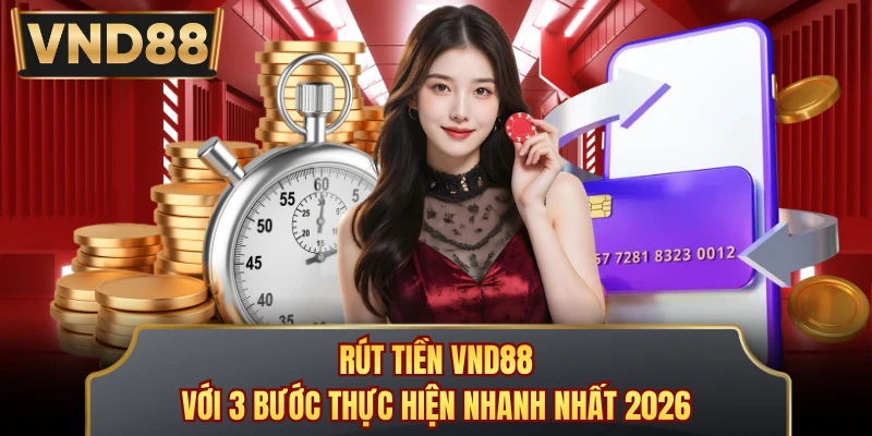 Rút Tiền VND88 Với 3 Bước Thực Hiện Nhanh Nhất 2026